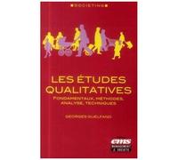 Les Études Qualitatives - Fondamentaux, Méthodes, Analyse, Techniques