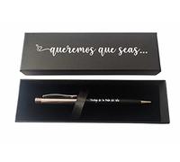 Les Événements de la Tata - Stylos pour Témoins de Mariage - Cadeaux pour Invités (Noir)