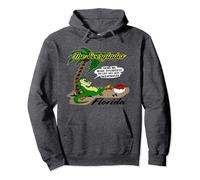 Les Everglades de Floride envoient à plus de touristes un motif de crocodile amusant Sweat à Capuche
