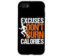 Les Excuses pour ne Pas brûler de Calories, entraînement Physique, entraîneur Personnel Coque pour iPhone SE (2020) / 7/8
