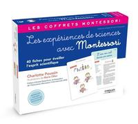 Les expériences de sciences avec Montessori 40 fiches pour éveiller l'esprit scientifique - Charlotte Poussin - Eyrolles - Boîte ou accessoire - Guide