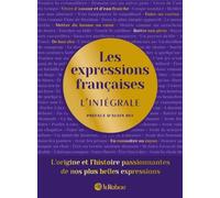Les expressions françaises, l'intégrale