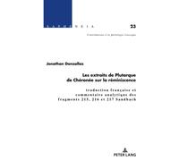Les Extraits De Plutarque De Cheronee Sur La Reminiscence