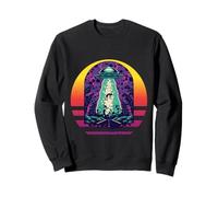 Les extraterrestres arrivent Funny UFO Alien Believer Sweatshirt