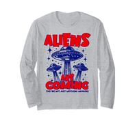 Les extraterrestres arrivent, Ils ne se contentent Plus de Regarder Manche Longue