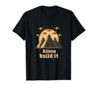 Les extraterrestres l'ont fait Tee Cool Pyramids et UFO Fun T-Shirt