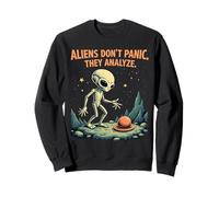 Les extraterrestres ne paniquent Pas, Ils analysent Les vêtements Space Logic Sweatshirt