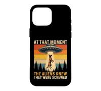 Les extraterrestres savaient qu'ils étaient foutus - Belgian Malinois Coque pour iPhone 16 Pro Max