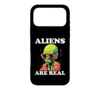 Les extraterrestres sont de véritables Motifs rétro extraterrestres Coque pour iPhone 17 Pro Max