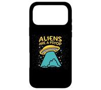Les extraterrestres sont Un mème Extraterrestre Amusant sur la désinformation sur Les ovnis Coque pour iPhone 17 Pro Max