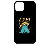Les extraterrestres sont Un mème Extraterrestre Amusant sur la désinformation sur Les ovnis Coque pour iPhone 13