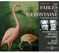 Jean de la Fontaine – Les Fables – lu par Michel Galabru & Jean Topart – 2 CD audio (Import)