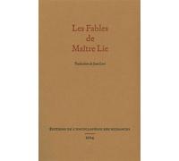 Les Fables de Maître Lie - Lie-Tseu - Encyclopedie Des Nuisances Eds - broché - Essai
