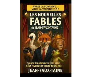 Les Fables des Célébrités - Quand La Fontaine rencontre le monde moderne »: Un recueil satirique où les animaux cèdent leur place aux stars et figures de notre époque