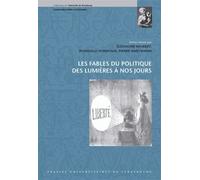Les Fables Du Politique Des Lumières À Nos Jours