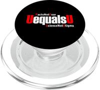 Les Faits UEqualsU sur Le VIH ne craignent Pas la Science, Pas la stigmatisation PopSockets PopGrip pour MagSafe