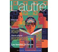 Les familles et l'école Lautre n°78 - Marie Rose Moro - Pensee Sauvage - broché - Revue