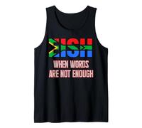 Les Fans d'Afrique du Sud Eish When Words are Not Enough Débardeur