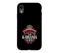 Les Fans de drames coréens Amateurs de K-Drama Culture de Regarder la boulimie Coque pour iPhone XR