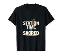 Les Fans de Railway Station Time is Sacred Transit T-Shirt
