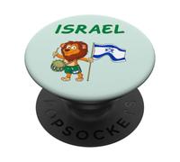 Les Fans d'Israël Lion/Israéliens PopSockets PopGrip Adhésif