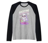 Les fantômes d'halloween existent Depuis Avant Que ce ne Soit Cool Manche Raglan