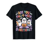 Les fantômes d'halloween Mignons sont Vous Automne o ween Directions Femmes T-Shirt