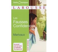Les Fausses Confidences - Pierre de Marivaux - Larousse - Poche - Théâtre