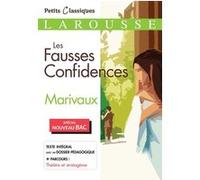 Les Fausses confidences BAC Pierre De Marivaux (Auteur)
