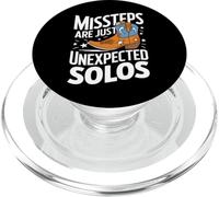 Les Faux Pas de Danse en Ligne ne sont Que des Danseurs Solos inattendus PopSockets PopGrip pour MagSafe