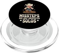 Les Faux Pas de Danse en Ligne ne sont Que des Danseurs Solos inattendus PopSockets PopGrip pour MagSafe