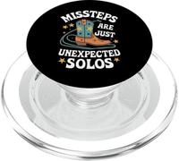 Les Faux Pas de Danse en Ligne ne sont Que des Solos inattendus PopSockets PopGrip pour MagSafe