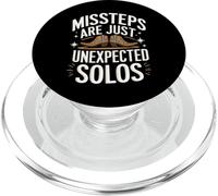 Les Faux Pas de Danse en Ligne ne sont Que des Solos inattendus PopSockets PopGrip pour MagSafe