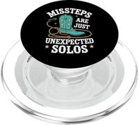 Les Faux Pas de Danse en Ligne ne sont Que des Solos inattendus PopSockets PopGrip pour MagSafe