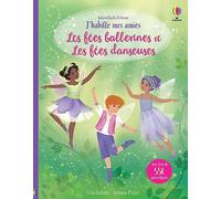 Les fées ballerines et Les fées danseuses - J'habille mes amies (volume combiné) - Fiona Watt - Usborne - broché - Document jeunesse