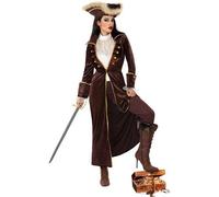 Atosa Pirate Costume Marron XL
