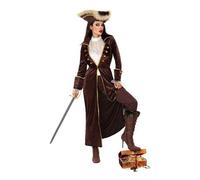 Atosa Pirate Costume Marron 2XL Enfants