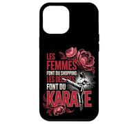 Les Femmes Font du Shopping Les Déesses Font du Karaté Coque pour iPhone 12 Pro Max