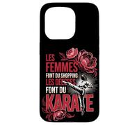 Les Femmes Font du Shopping Les Déesses Font du Karaté Coque pour iPhone 15 Pro