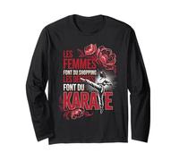 Les Femmes Font du Shopping Les Déesses Font du Karaté Manche Longue