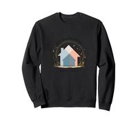 Les Femmes immobilières construisent des rêves et ne vendent Pas Seulement des Maisons Sweatshirt, Unisexe pour Adultes, Noir, S