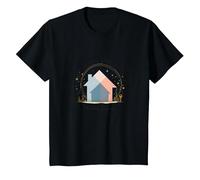 Les Femmes immobilières construisent des rêves et ne vendent Pas Seulement des Maisons T-Shirt, Enfant, Noir, 12 Ans