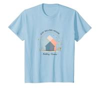Les Femmes immobilières construisent des rêves et ne vendent Pas Seulement des Maisons T-Shirt, Enfant, Bleu Céleste, 8 Ans