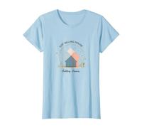 Les Femmes immobilières construisent des rêves et ne vendent Pas Seulement des Maisons T-Shirt, Femme, Bleu Céleste, L