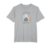 Les Femmes immobilières construisent des rêves et ne vendent Pas Seulement des Maisons T-Shirt, Homme Grandes Tailles, Gris Chiné, 4X Tall