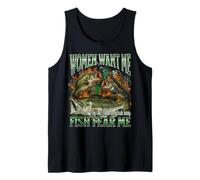 Les Femmes me veulent du Poisson, craignez Moi Funny Fishing Meme Bootleg Débardeur