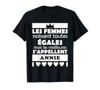 les femmes naissent toutes egales les meilleures ANNIE T-Shirt