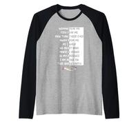 Les femmes ont peur de moi Les poissons ont peur de moi Les hommes me détournent les yeux Manche Raglan