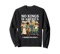 Les Femmes protestent Contre No Kings in America Sweatshirt