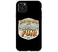 Les Femmes Quand Dieu m'a créée, il a souri et a Dit Que ce Serait Amusant Coque pour iPhone 11 Pro Max